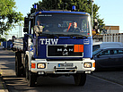 Die Logistik rückt für die Nachschubversorgung mit Diesel aus (Foto: THW / M. Braunst).