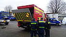 Abholung der Verpflegung durch die Feuerwehr (Foto: THW/B.Stankewitz)